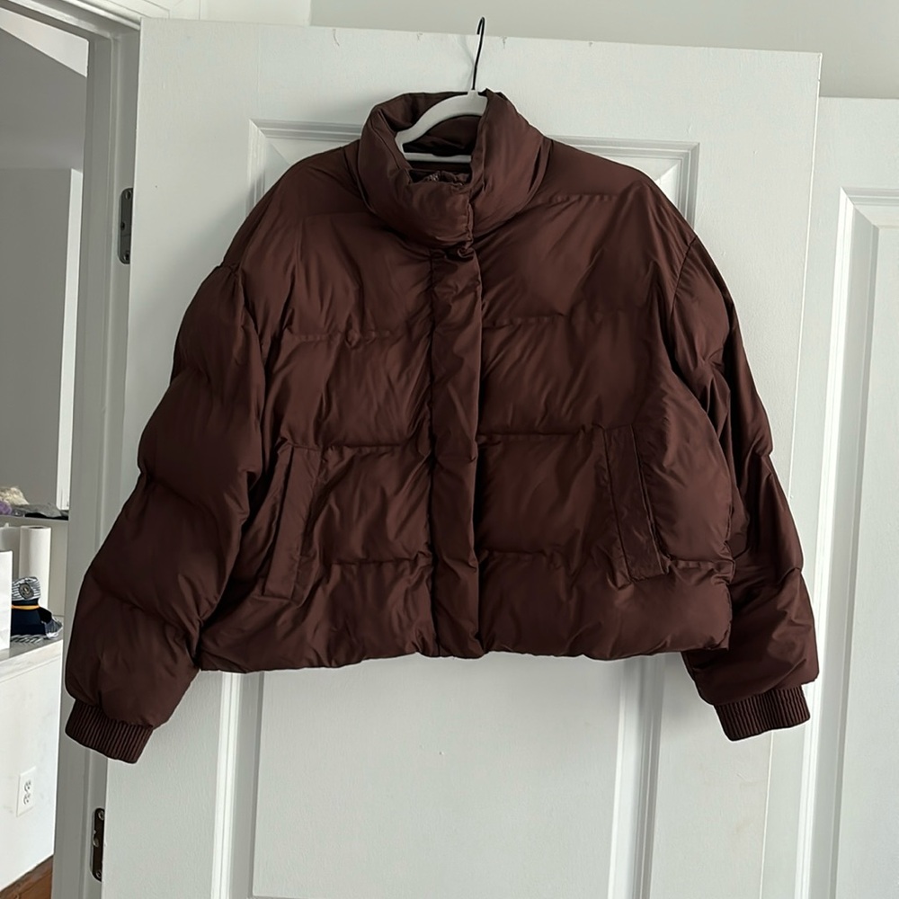 Zara Cropped Puffer